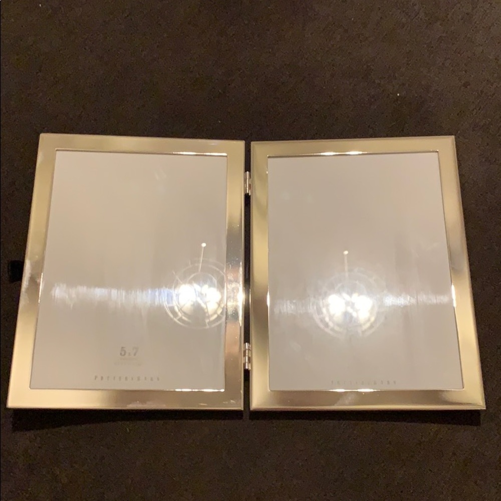PB silver folder double frame